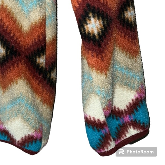 Patagonia XS Synchilla Snap T Fleece Pullover Timber Twist Aztec Southwest loved - Picture 5 of 9